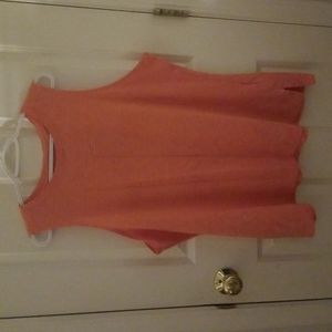 Sleeveless Exercise Top, Athletic, XXXL, Orange